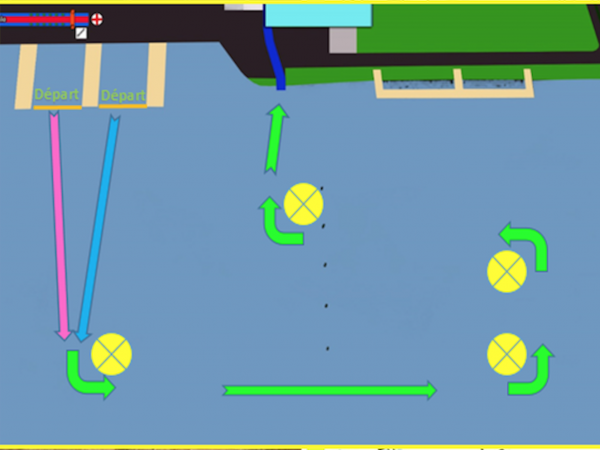 Parcours natation XS